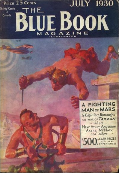 Blue Book - July 1930 - A Fighting Man of Mars 4/6
