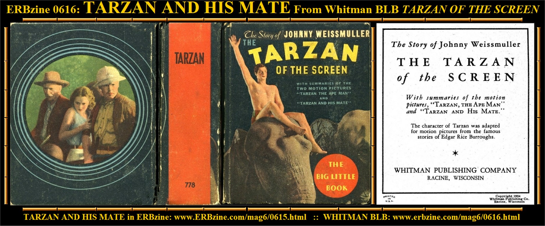 ERBzine 0615: Tarzan and His Mate I