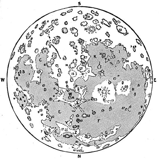 Fig. 71.Map of the Moon.