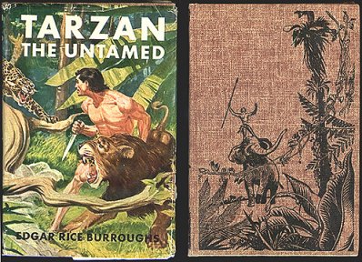 Tarzan the Untamed DJ by C. Edmund Monroe - Cover & Map: Rafael Palacios