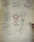 Hawaii Guest Book April 1940