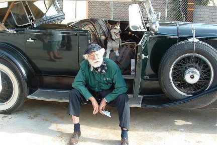 John Westerveldt and his 1930 Packard
