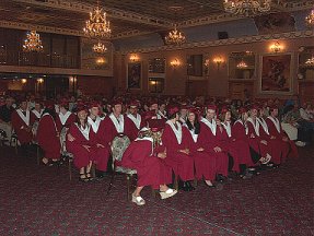 Wellington College graduation at the historic Fort Garry Hotel complex.