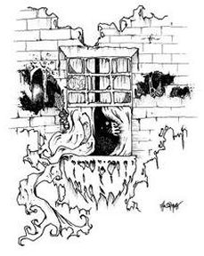 An illustration by Shawn Meyers, who illustrated the Leanta version of H.P. Lovecraft's The Book: Volume 1