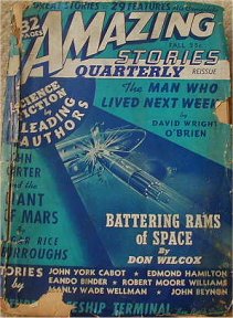Amazing Stories Quarterly ~ 1941 ~ Fall Annual with John Carter and the Giant of Mars
