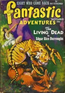 Fantastic Adventures: November 1941 - The Living Dead - J. Allen St. John