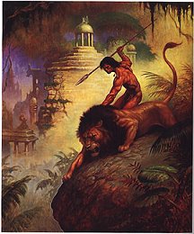 Tarzan and the Golden Lion by Charles Keegan - Thanks Jeff