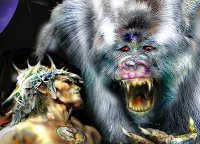 John Carter and the Barsoomian Ape  Close-Up