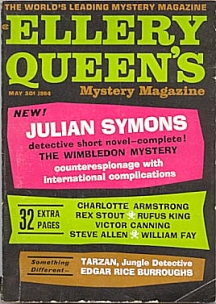 Tarzan, Jungle Detective: Ellery Queen Mystery Magazine: May 1964