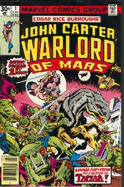 Marvel JC Warlord of Mars: First issue