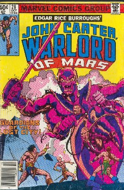 Marvel JC Warlord of Mars: Last issue - #28