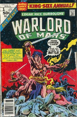 Marvel JC Warlord of Mars: First Annual