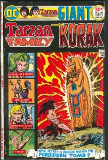 DC Korak 60 - Name change from Korak to Tarzan Family
