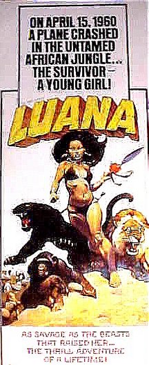 Luana Movie Poster by Frank Frazetta