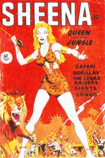 ERBzine 0322: Sheena Queen of the Jungle