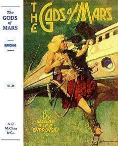 Frank E. Schoonover: Gods of Mars - sepia FP dup of DJ