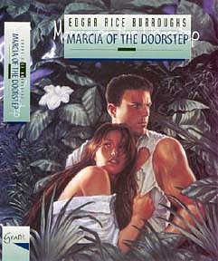 Marcia of the Doorstep by ERB - Cover art by Ned Dameron