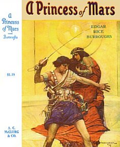 First Edition of A Princess of Mars (Under the Moons of Mars)