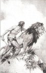 Tarzan and the Golden Lion by J. Allen St. John