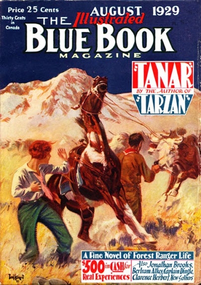 Blue Book - July 1929 - Tanar of Pellucidar 5/6