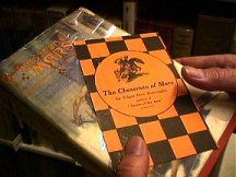 McClurg First Edition of Chessmen of Mars with promo postcard