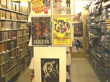 Movie Poster at Entrance to Movie/Video/OTR Section