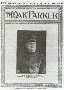 Oak Parker - September 28, 1918 - Prominent, Popular Oak Park Man Honored