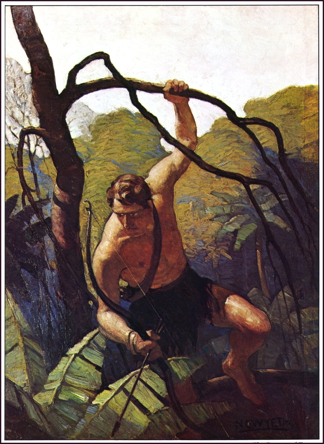 The Return of Tarzan Edgar Rice Burroughs and DJ is Illustrated