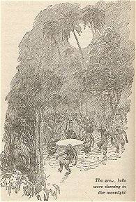 VIII. The great bulls were dancing in the moonlight