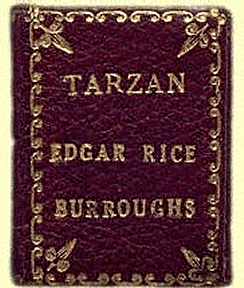 John Coleman Burroughs: Tarzan Jr. Miniature Doll House Book - many colour interiors