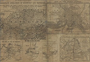 New York Herald Map Supplement 1861