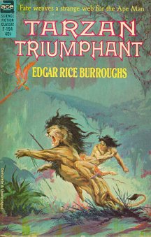 Tarzan Triumphant Ace edition: Roy G. Kenkel art