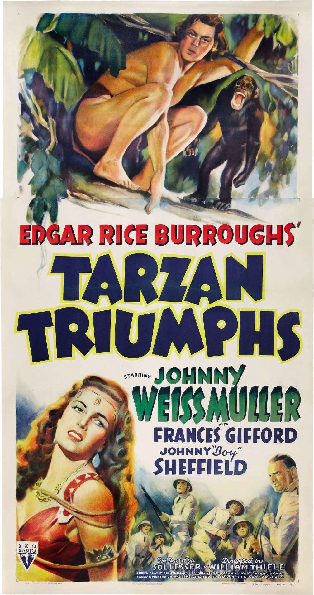 Edgar Rice Burroughs` Tarzan Triumphs [1943]