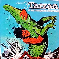 Tarzan: Tarzan et les mangeurs d'homme (197?) Path EMI Harold Foster (lp)