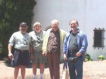 ERB fans with Forry Ackerman at Ackermansion 1999