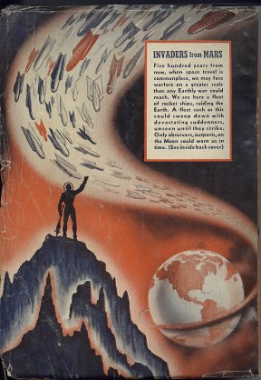Back Cover: Fantastic Adventures Quarterly Winter 1941: Goddess of Fire
