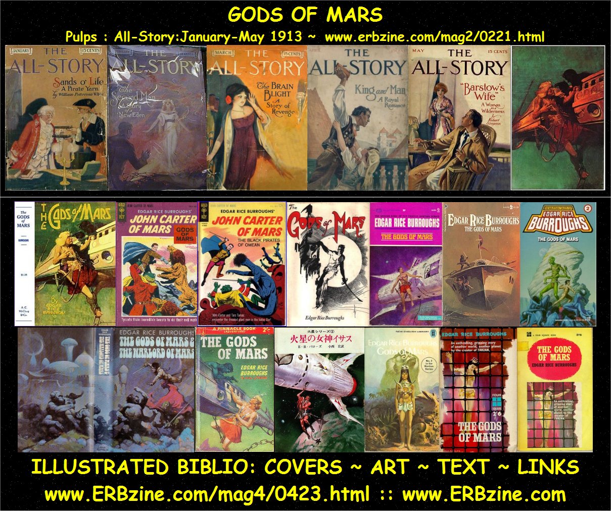 ERBzine 0423: Gods of Mars ERB C.H.A.S.E.R