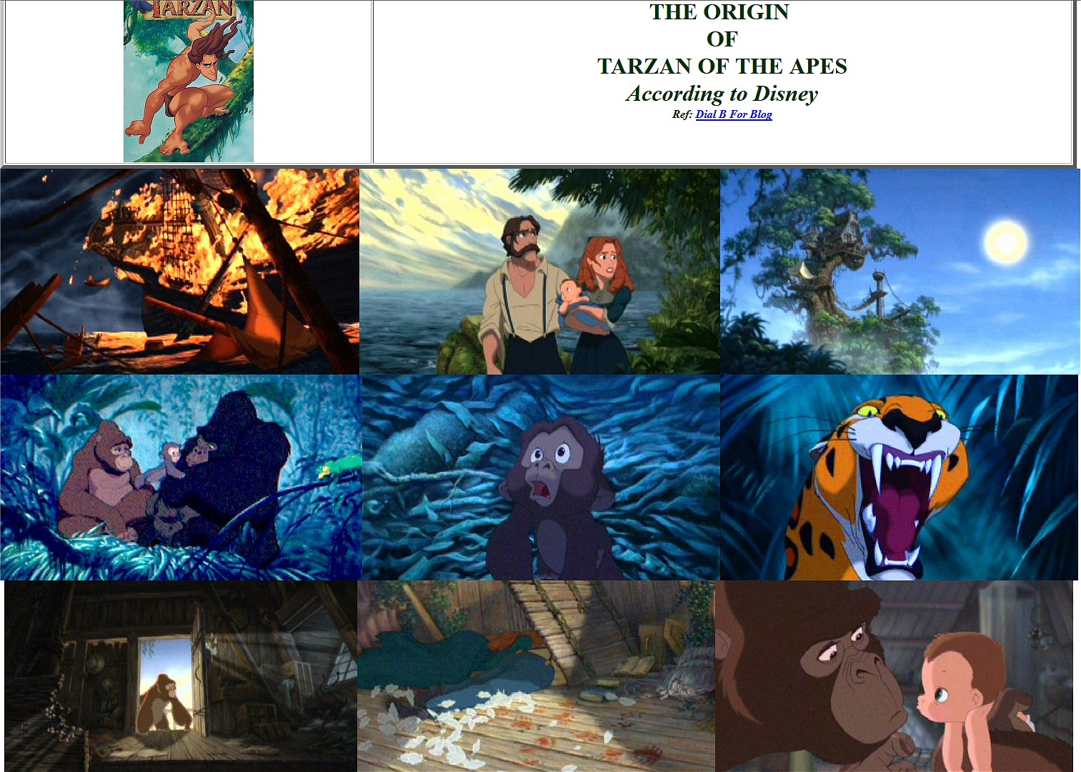 Tarzan (1999) Original Lobby Card Set Disney Movie Poster | atelier ...