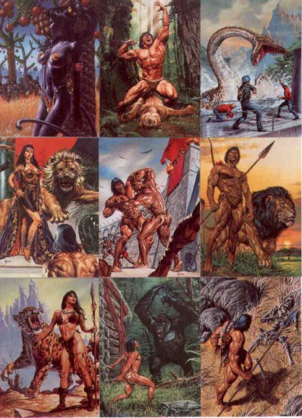 Joe Jusko 9 Cards