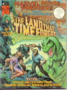 Land That Time Forgot movie tie-in comic mag