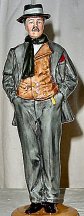ROYAL DOULTON FIGURE - ARNOLD BENNETT ~ Staffordshire China