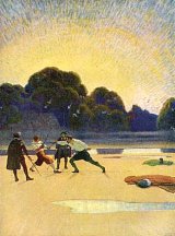 A duel on the beach