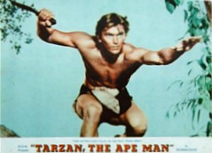 Tarzan, The Ape Man Promo Card