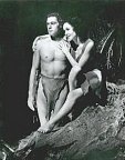Johnny Weissmuller and Maureen O'Sullivan
