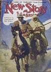 The Return of Tarzan serial in New Story pulp magazine