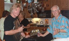 Bill ~ Shirley ~ Ray in Shirley's Kitchen