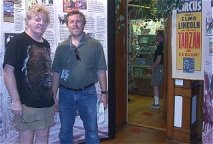 ERB Museum: Bill Hillman with Pat Kampert of the Chicago Tribune