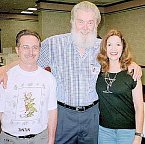 Wayne and Edie James with Denny Miller