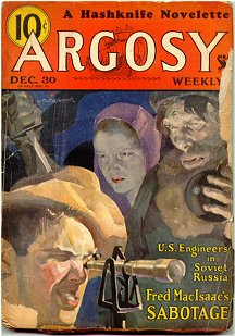 Argosy December 30, 1933 - Outlaws of Mars