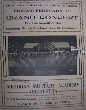 MMA Band Concert Programme
